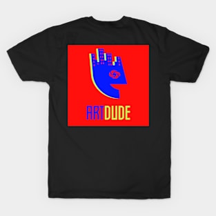 YourArtDude Logo On Red T-Shirt